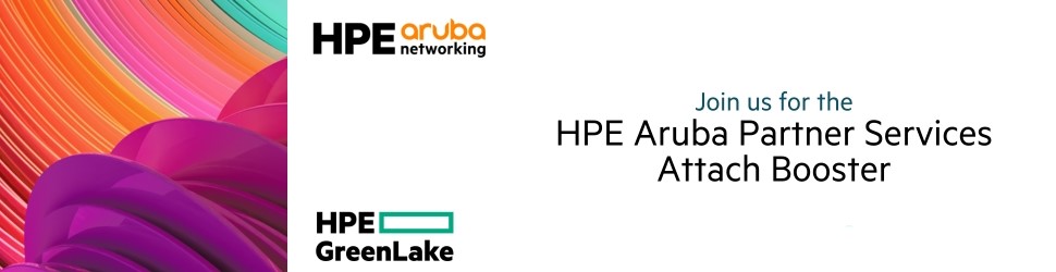 HPE Aruba Networking Partner Services Attach Booster Program